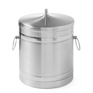 Seau à glaçons 5 ltr double paroi inox 18/10