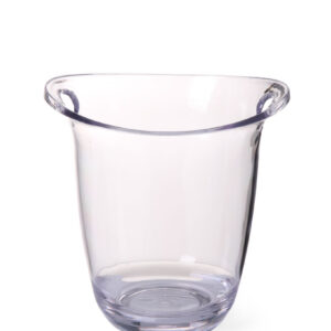 Seau à glace transparent SAN 220x185x226 mm