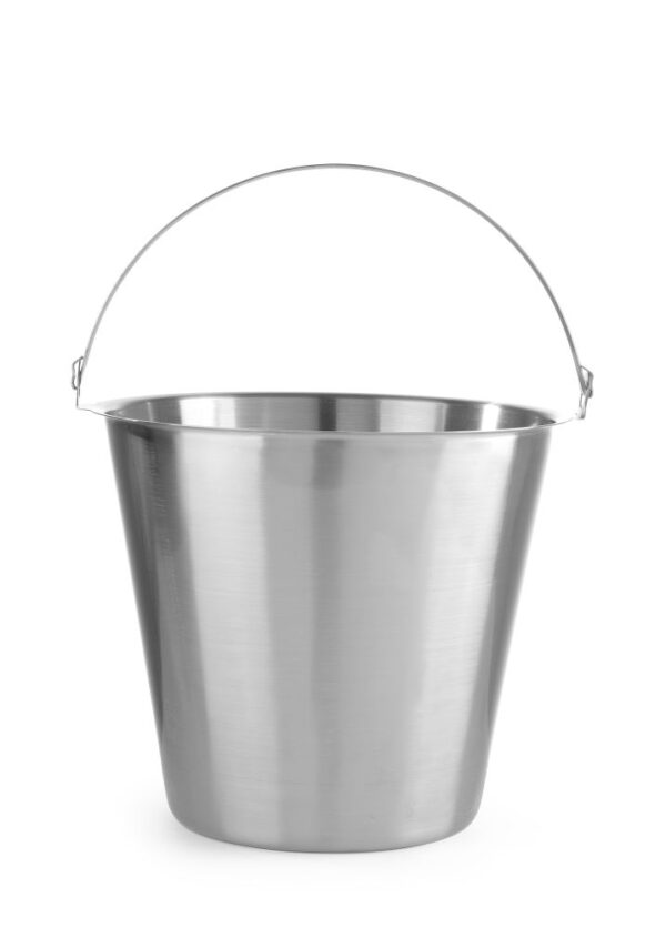 Seau inox 12 l