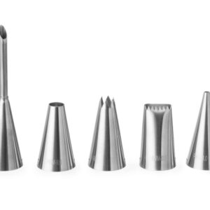 Set de douilles de décoration inox 5 assortie