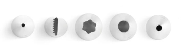 Set de douilles de décoration inox 5 assortie – Image 4
