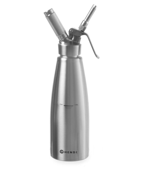 Siphon à chantilly inox 0,5 l 85x235 mm Profi Line – Image 4