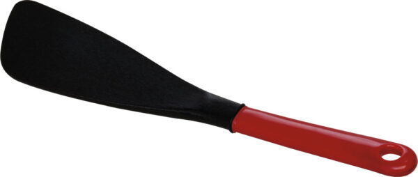Spatule à cuire noir 285 mm manche rouge