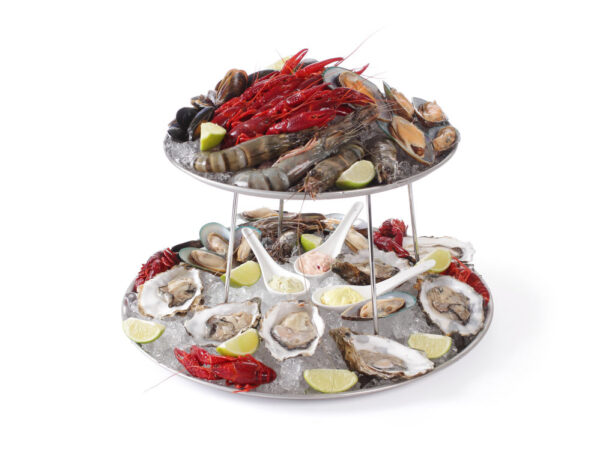 Support de plateau de fruits de mer inox 18/10 – Image 3