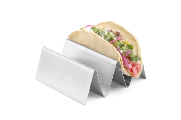 Support pour taco pour 2 taco inox – Image 3