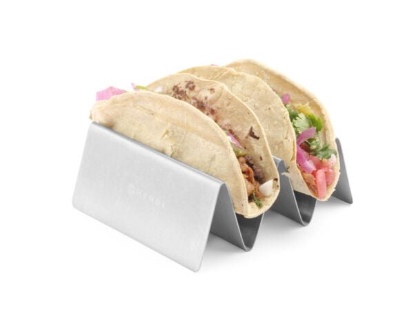 Support pour taco pour 4 taco inox
