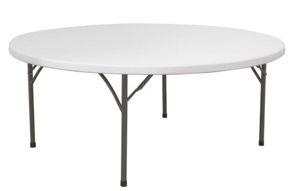 Table de buffet rond pliable 1500x740 mm