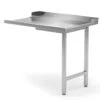 Table de décharge pour lave vaiselle droite 1000x700x850 – Image 2