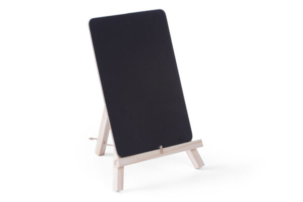 Tableau ardoise 210x150 mm avec support en bois