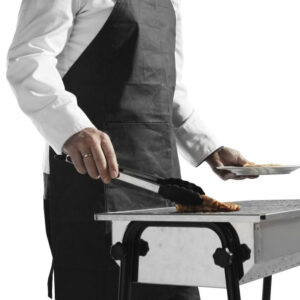 Tablier barbecue 810x660 mm en coton ingnifuge