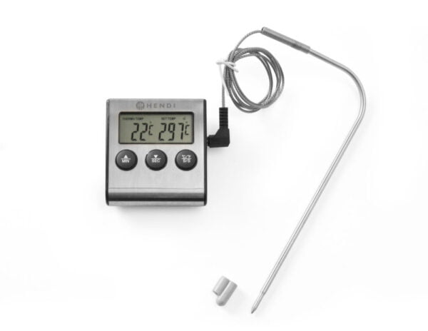 Thermomètre/minuteur pour rôtir -50/250 degrés