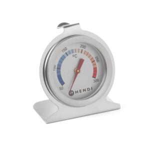 Thermomètre pour four 60x70 mm inox 50/300 Dgr