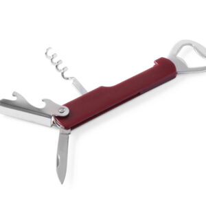 Tire-bouchon limonadier chromé, couteau inox