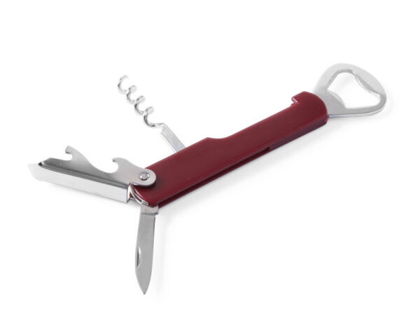 Tire-bouchon limonadier chromé, couteau inox