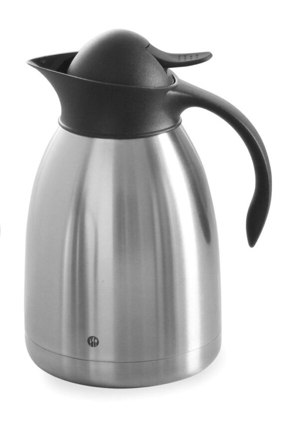 Verseuse isotherme 1,5 l inox PP noir – Image 3