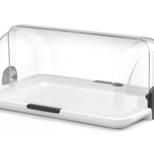 Vitrine à couvercle coulissant plastique seul