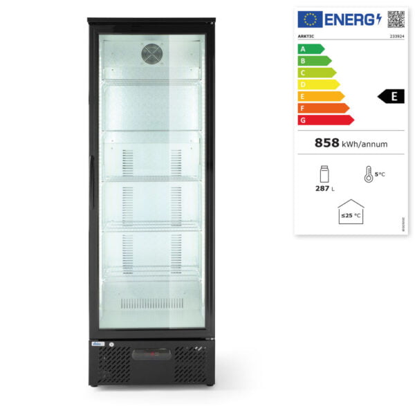 Vitrine de présentation boissons une porte - 287 l – Image 4