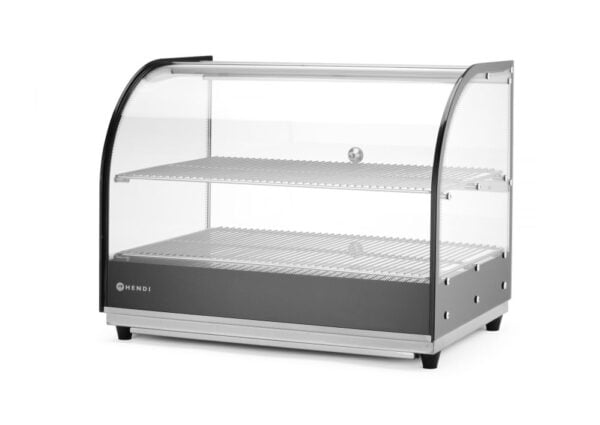 Vitrine de table chauffante 2 niveaux GN 1/1 230V 400W – Image 4