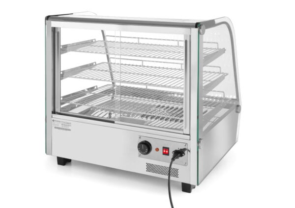 Vitrine de table chauffante 3 niveaux 230V 1100W