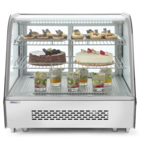 Vitrine de table réfrigérée 120 l 230V 160W