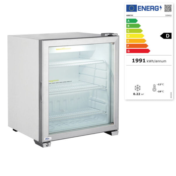 Vitrine de table réfrigérée négatif 90 l 230V 230W – Image 2