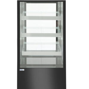 Vitrines réfrigérées - 300L avec 3 étagères inclinées