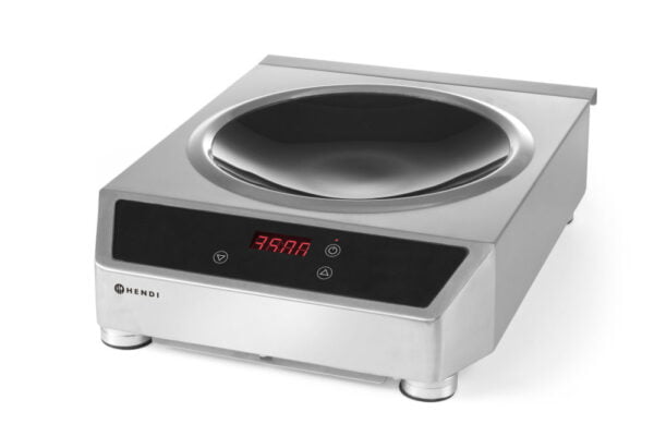 Wok à induction avec poêle à wok 230V 3500W