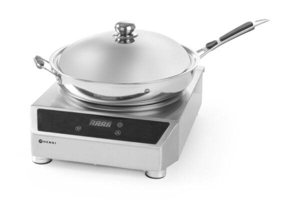Wok à induction avec poêle à wok 230V 3500W – Image 4